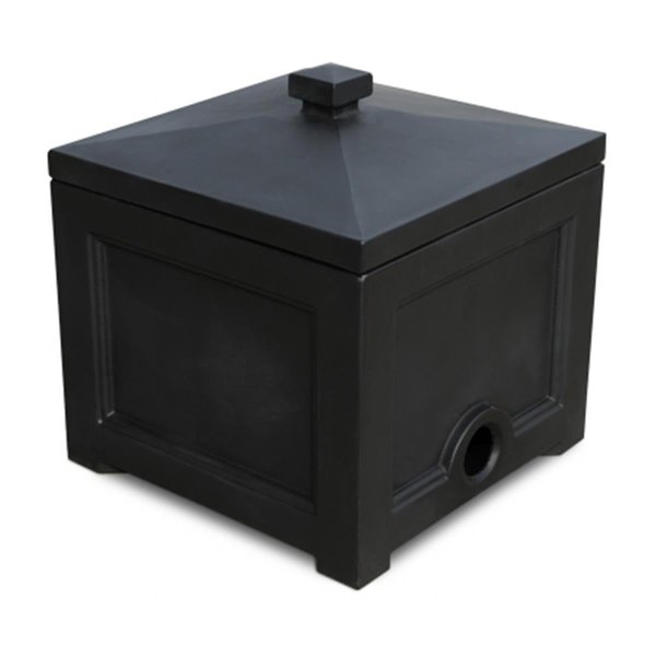 Lawnitator Fairfield Garden Hose Bin Black LA2621849